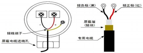 冷凍水流量計探頭接線圖